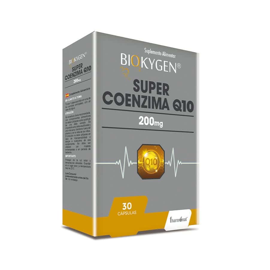 Super Coenzima Q10 200mg 30 cápsulas Biokygen - Halosensation
