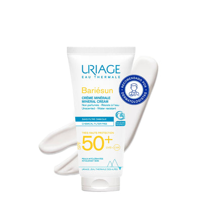 Protetor Solar Uriage Creme de Rosto Mineral SPF50+ 100ml - Halosensation