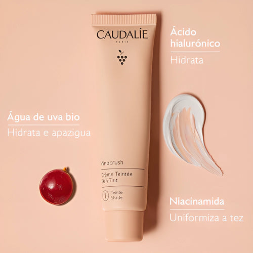 Caudalie Vinocrush Creme com Cor 1 30ml - Halosensation