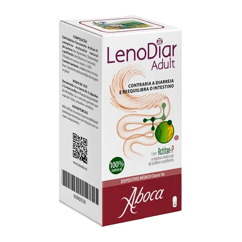 Aboca Lenodiar Adult 20 Cápsulas