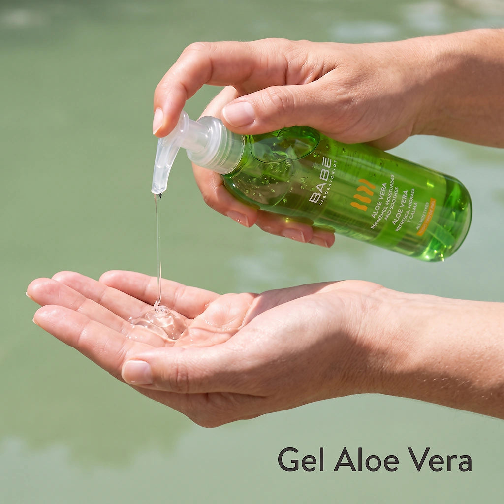 Babé Gel Aloe Vera 300ml - Hidratante Pós-Sol e Pós-Depilação com Pantenol