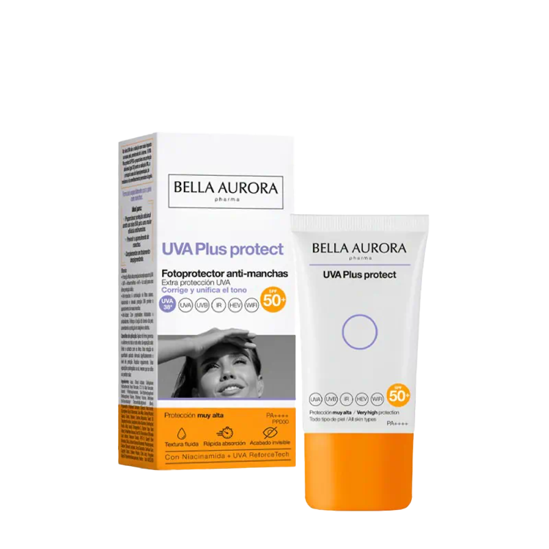 Bella Aurora Fotoprotetor Antimanchas UVA Plus Protect SPF50+