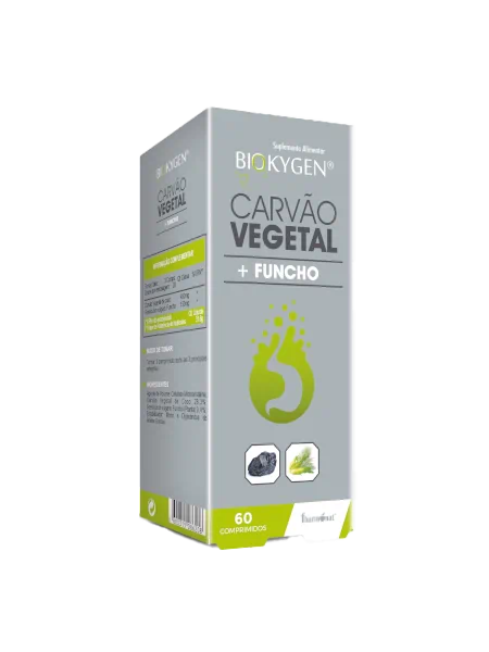 Biokygen Carvão Vegetal + Funcho 60 comprimidos