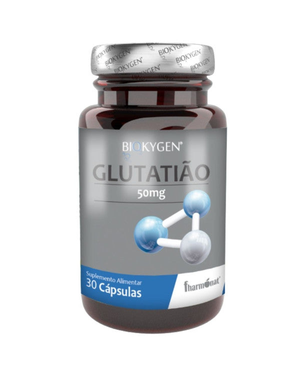 BIOKYGEN GLUTATIÃO 50MG 30 CÁPSULAS FHARMONAT - Halosensation