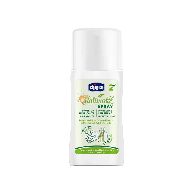 Chicco NaturalZ Spray Anti-Mosquitos Refrescante e Protector 2m+ 100ml