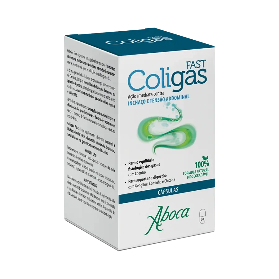 Coligas Fast 30 cápsulas