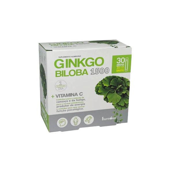 Fharmonat Ginkgo Biloba 1500mg 30 ampolas