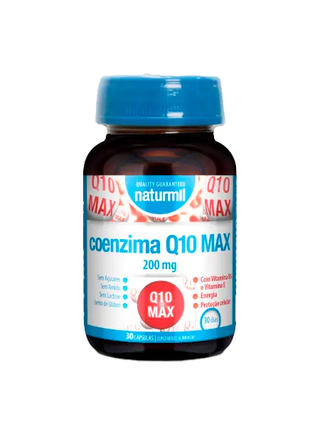 Naturmil Co-Enzima Q10 Max 200mg 30 cápsulas