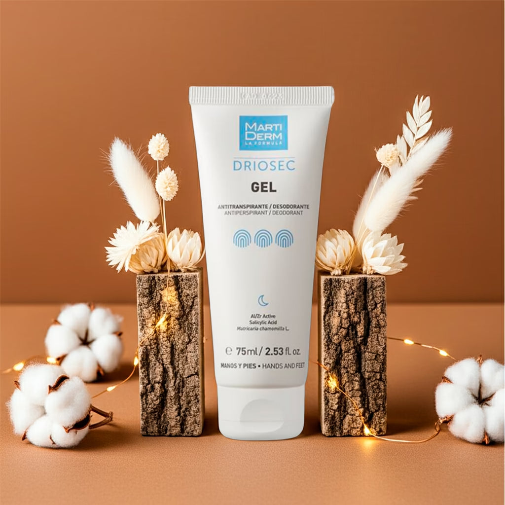 Martiderm Driosec Gel Desodorizante Mãos e Pés 75ml - Halosensation