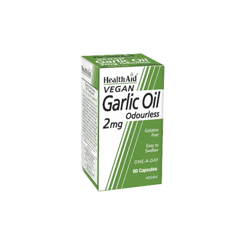 HealthAid Óleo de Alho 2mg 60 cápsulas
