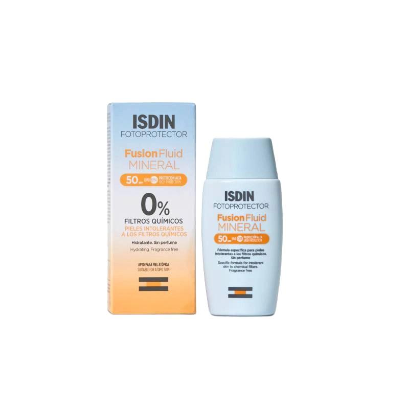 Fotoprotector Isdin Fusion Fluid Mineral SPF50 50ml