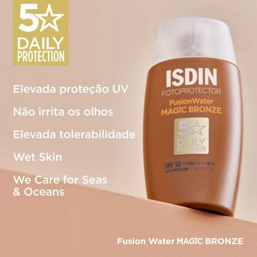 ISDIN Fotoprotector Fusion Water MAGIC Color Bronze SPF50 50ml