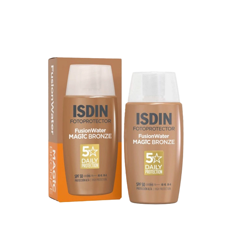 ISDIN Fotoprotector Fusion Water MAGIC Color Bronze SPF50 50ml