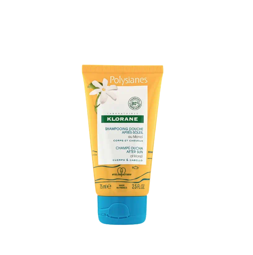 Klorane Polysianes Champô Duche Pós-Solar 75ml