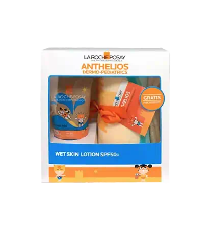 La Roche Posay Anthelios Dermo Pediatrics Wet Skin SPF50+ 200ml Poncho Gratuito