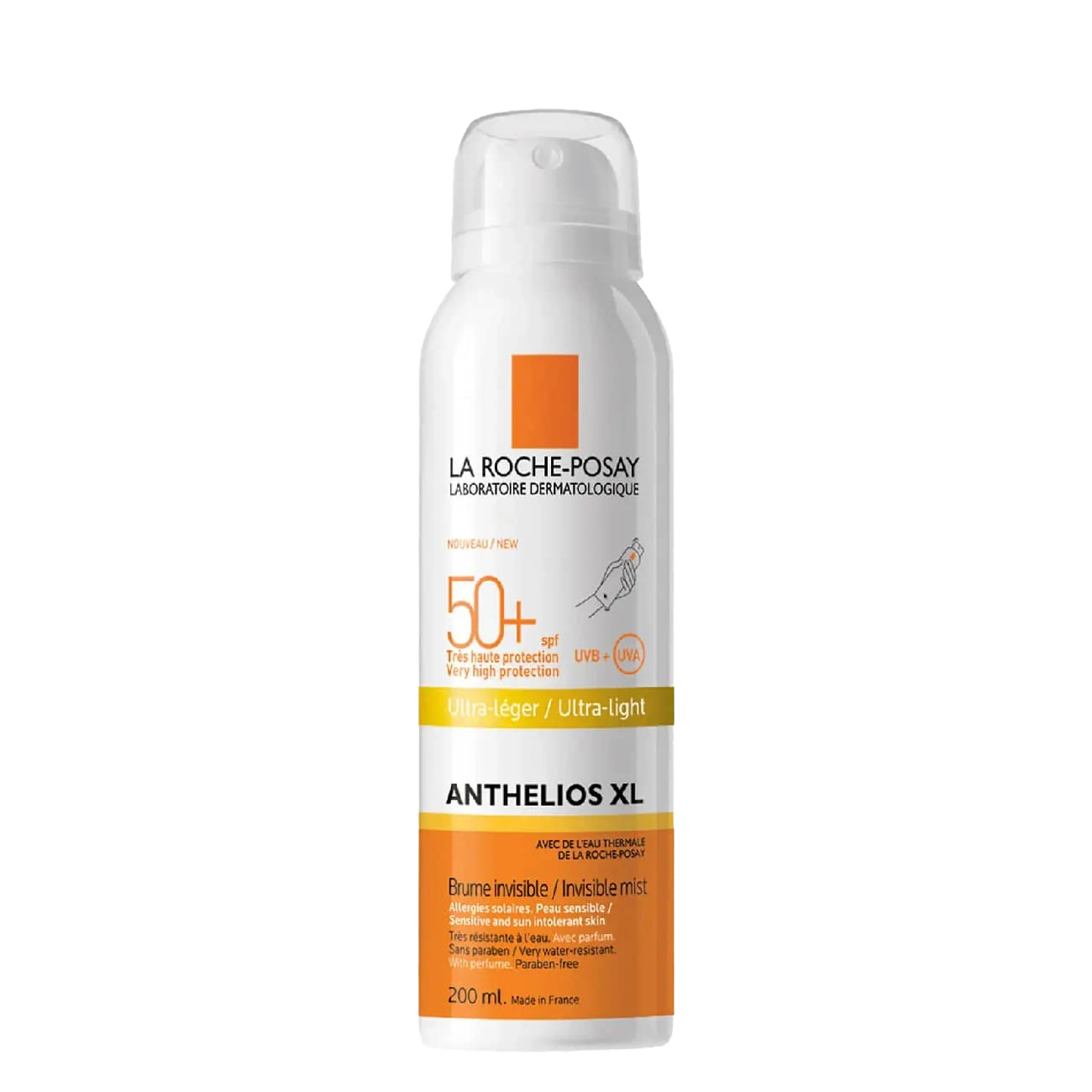 La Roche-Posay Anthelios Spray Invisível SPF50+ 200ml