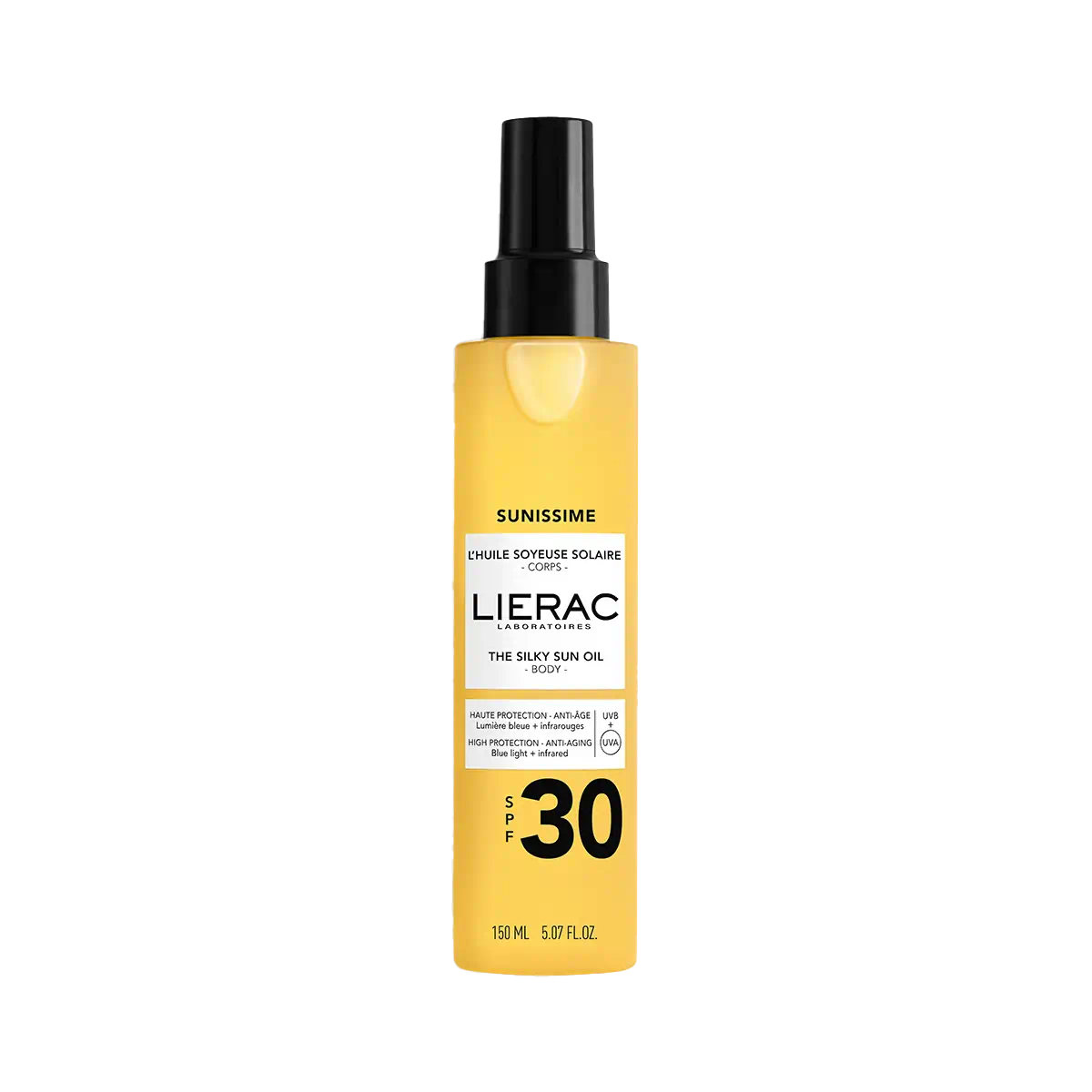 Lierac Sunissime Óleo Solar Sedoso SPF30 150ml
