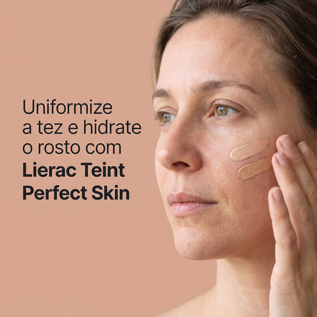 Lierac Teint Perfect Skin Fluido Bege Claro 30ml - Fluido Uniformizador com FPS20