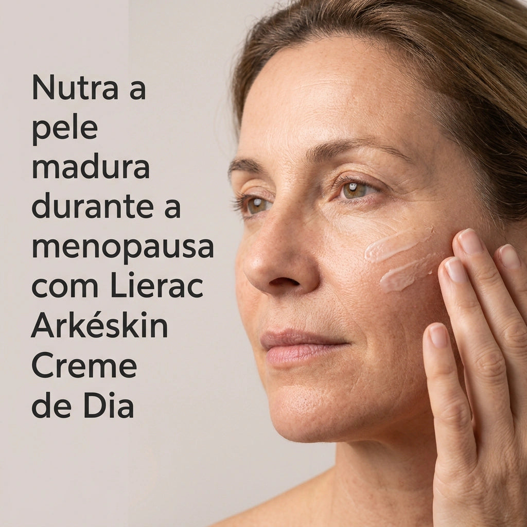 Lierac Arkéskin Menopause Creme de Dia 50ml - Firmeza para Pele na Menopausa