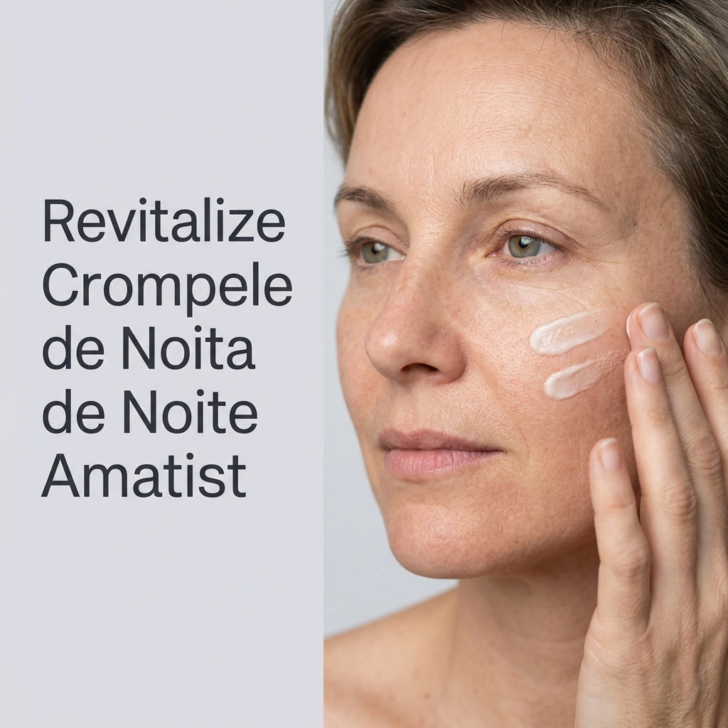 Martiderm Amatist Creme de Noite 50ml - Phyto-Retinol e Óleo de Rosa Mosqueta