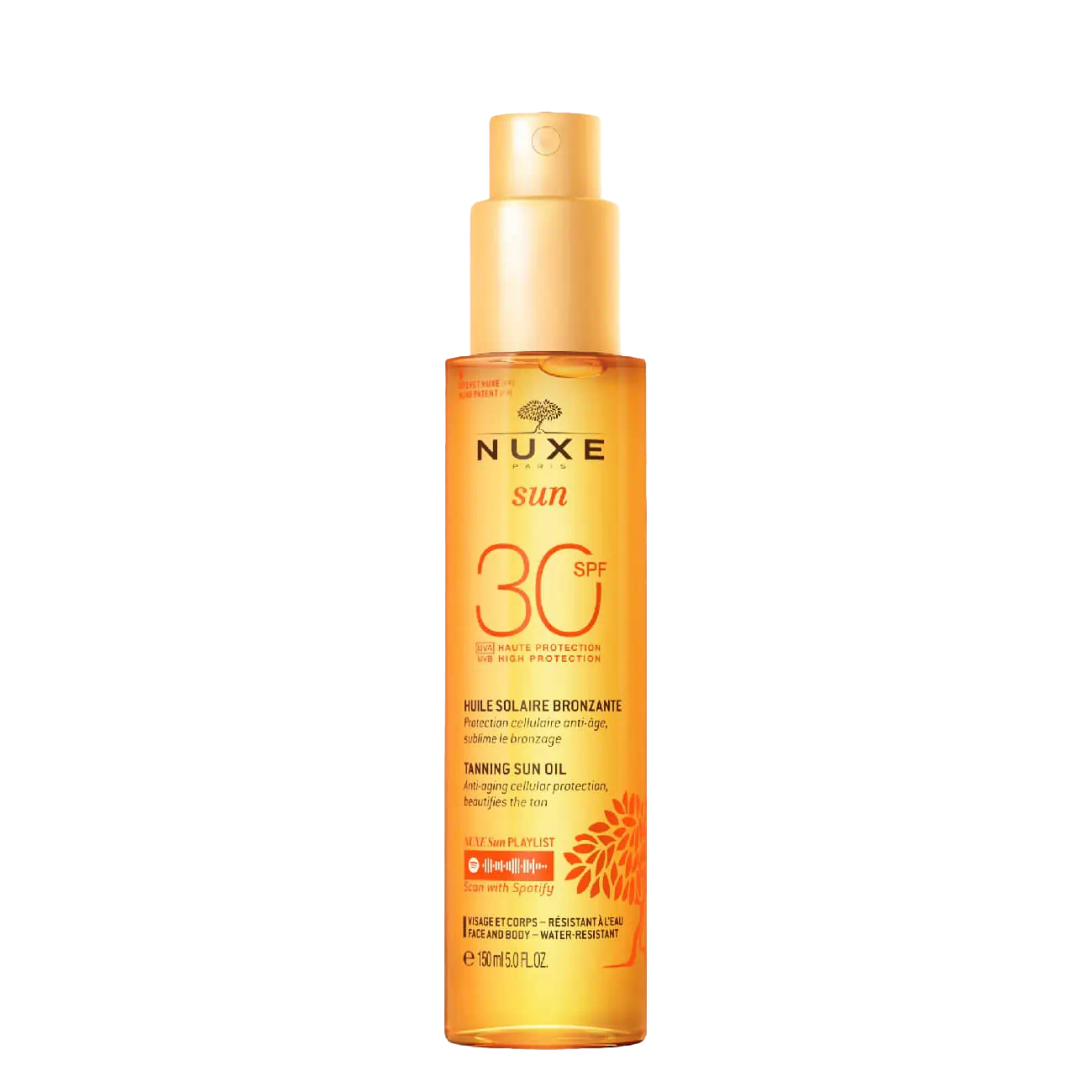 Nuxe Óleo Solar Bronzeador SPF30 Rosto e Corpo 150ml