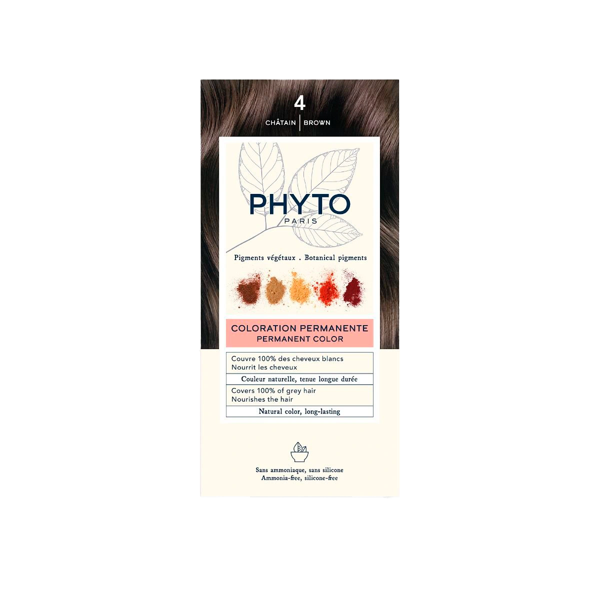 Phyto Phytocolor Coloração Tom 4 Castanho Escuro