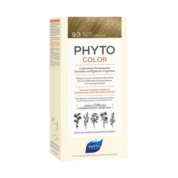 Phyto Phytocolor Coloração Permanente Tom 9.3 Louro Dourado