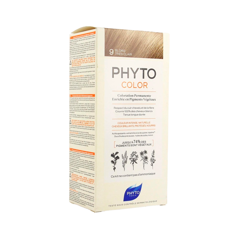 Phyto Phytocolor Coloração Tom 9 Louro Muito Claro