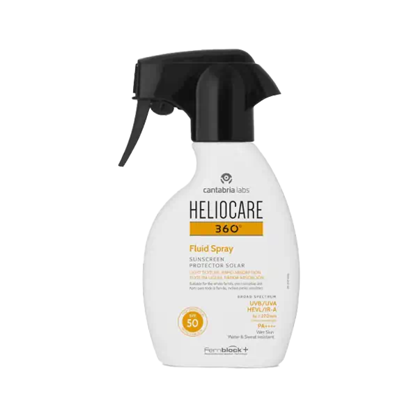 Protetor Solar Heliocare 360º Fluid Spray FPS50 250ml