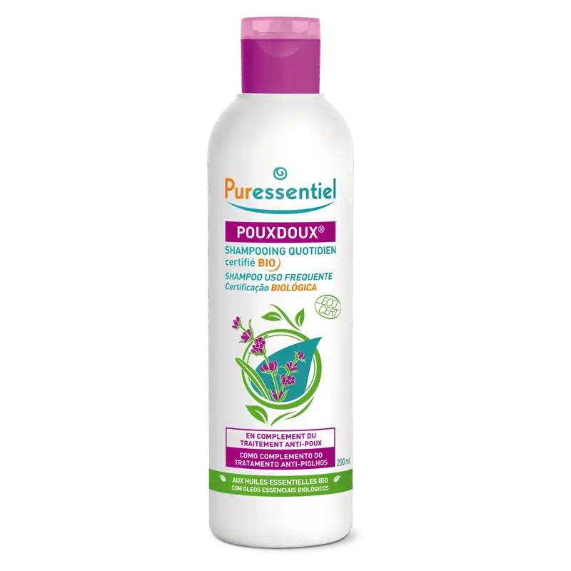 Shampoo Puressentiel Pouxdoux Uso Frequente 200ml