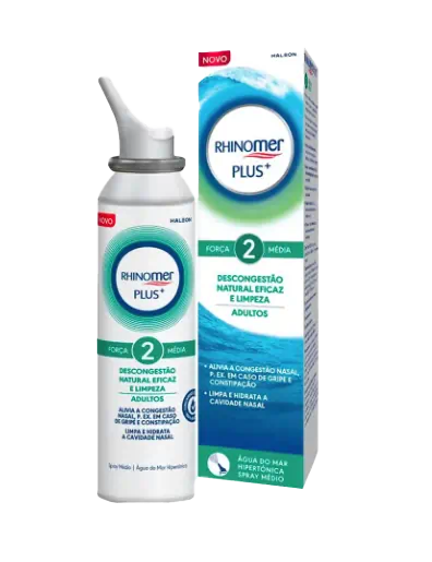 Rhinomer Plus+ Força 2 Média Spray 125ml