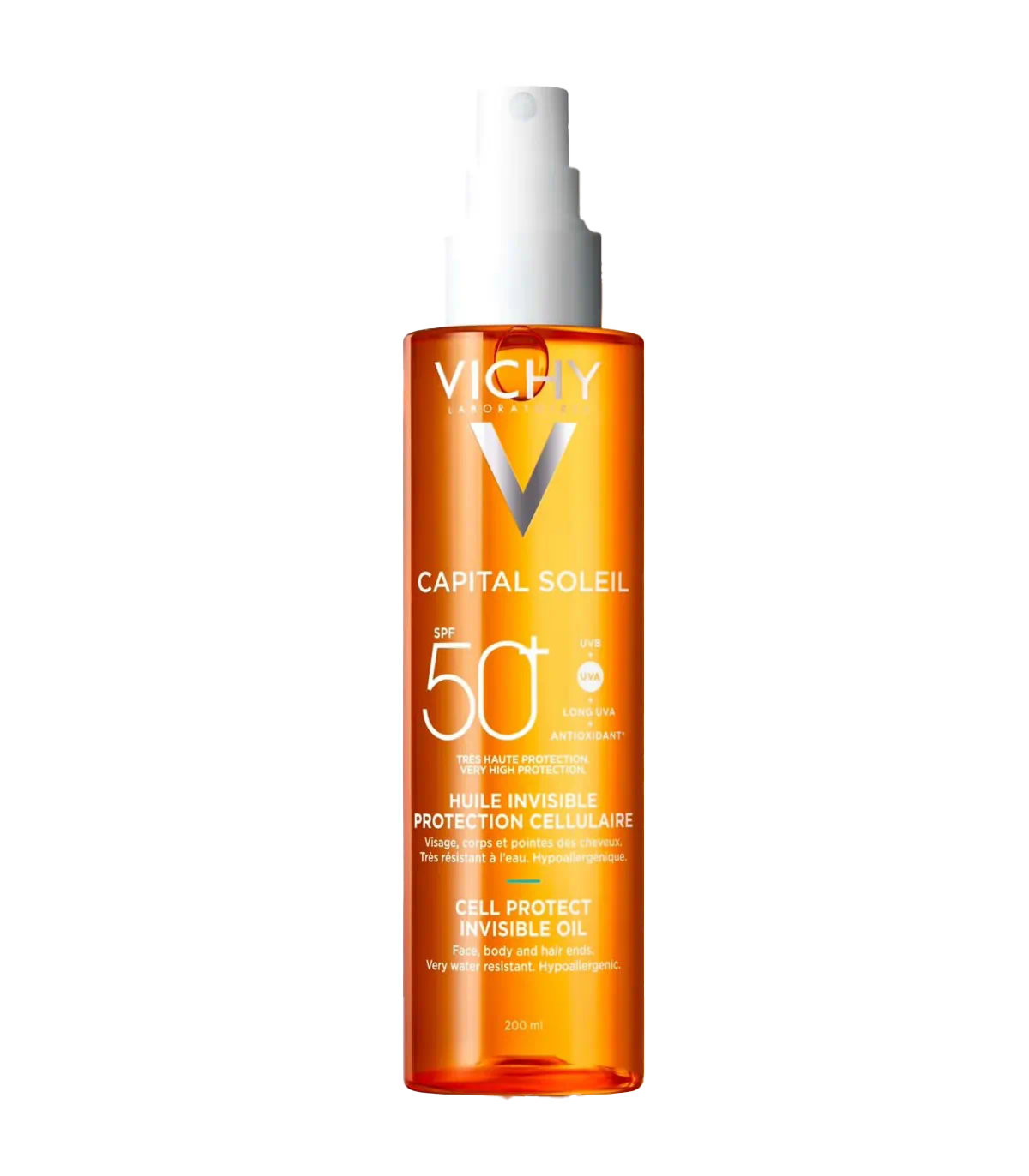 Vichy Capital Soleil Cell Protect Óleo SPF50+ - 200ml